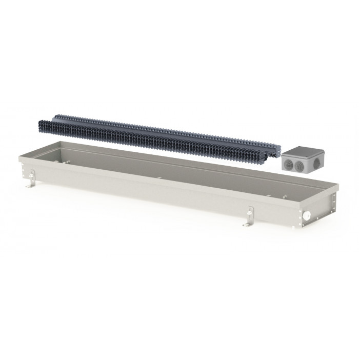Внутрішньопідлоговий електричний конвектор Carrera CE 90 Inox 23х300 см