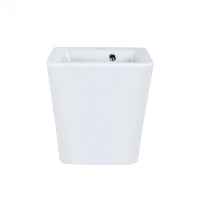 Раковина підвісна моноблок Qtap Tern 370х410х400 White з донним клапаном QT1711G808W