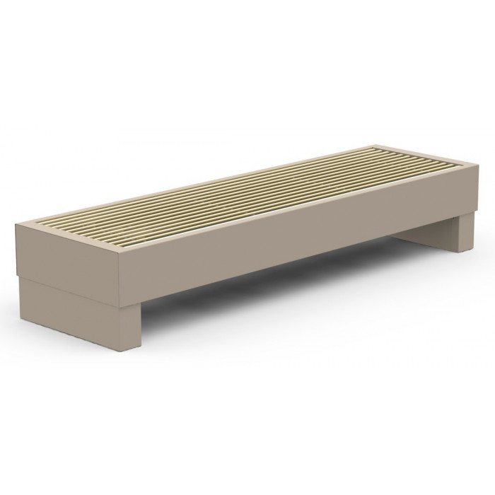 Електричний конвектор бежевий Carrera FR2HE 29х175 см грати Ral