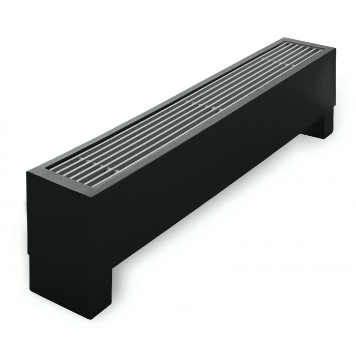 Підлоговий конвектор чорний Carrera FRH 15х150 см