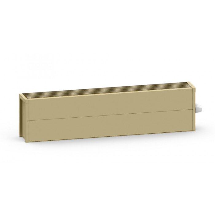 Настінний конвектор бежевий Carrera WR 15х100 см грати Ral