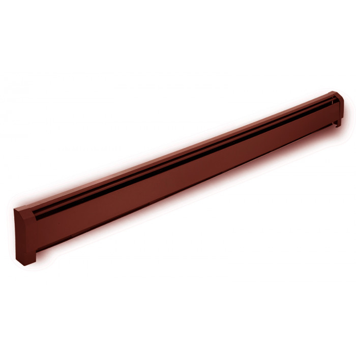 Плінтусний конвектор коричневий Carrera BR 18 6х150 см