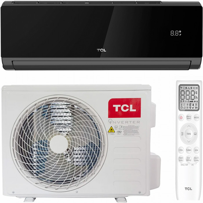 Кондиционер TCL TAC-12SHSD/XA82I Black Inverter R32 WI-FI Ready