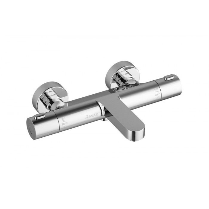 Смеситель для ванны термостатический Ravak Termo 300 TE 023.00/150 настенный X070097