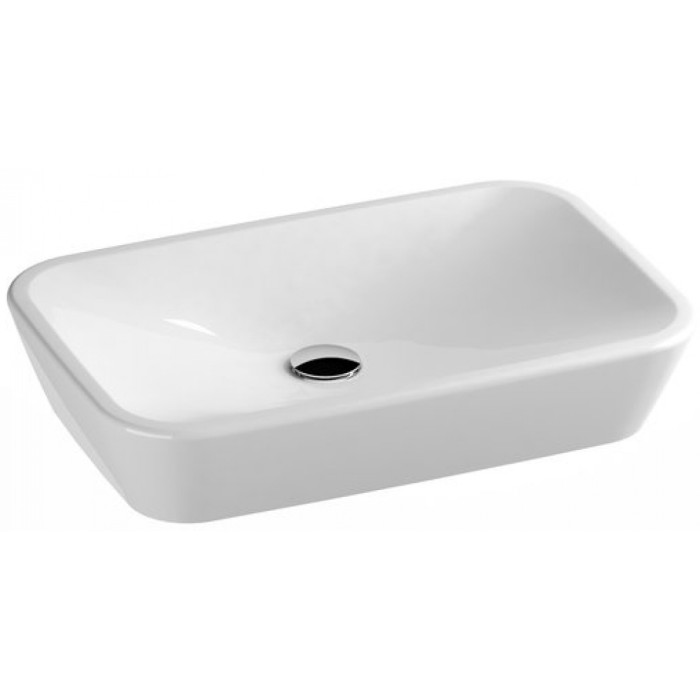 Умывальник накладной керамический Ravak Ceramic 600 R прямоугольный XJX01160002