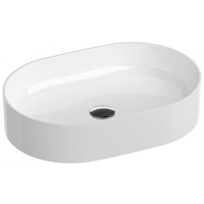 Умивальник накладний керамічний Ravak Ceramic Slim-O XJX01155001