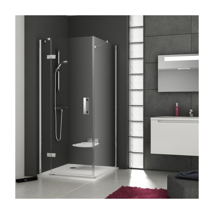 Нерухома стінка Ravak SmartLine SMPS-90 L хром + Transparent 9SL70A00Z1
