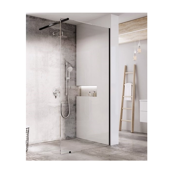 Стекло душевой стенки Ravak Walk In Wall-120 v.200 черный+Transparent GW9WG0300Z1