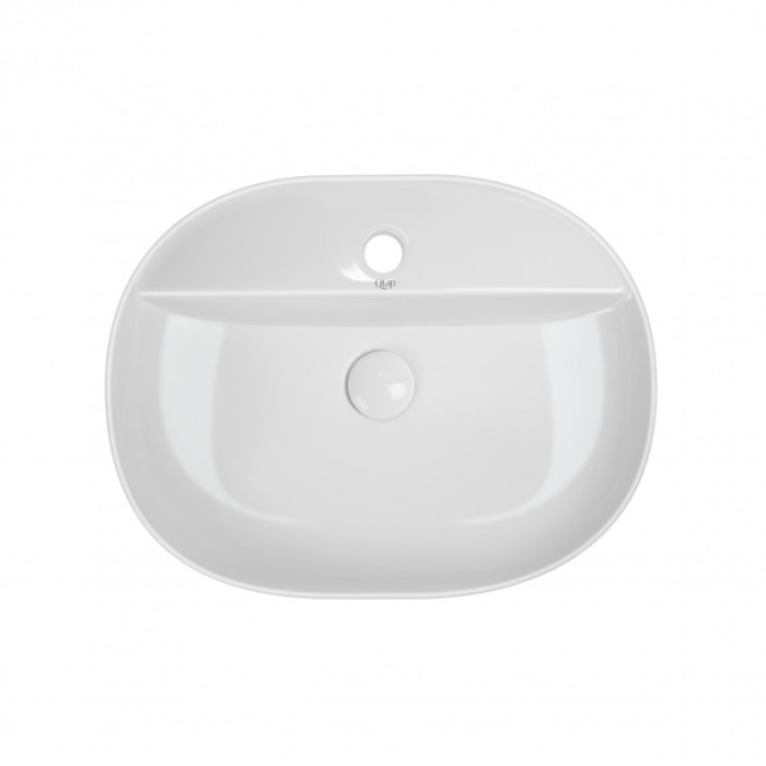Раковина Qtap Scorpio 505x385x120 White з донним клапаном QT14112202W