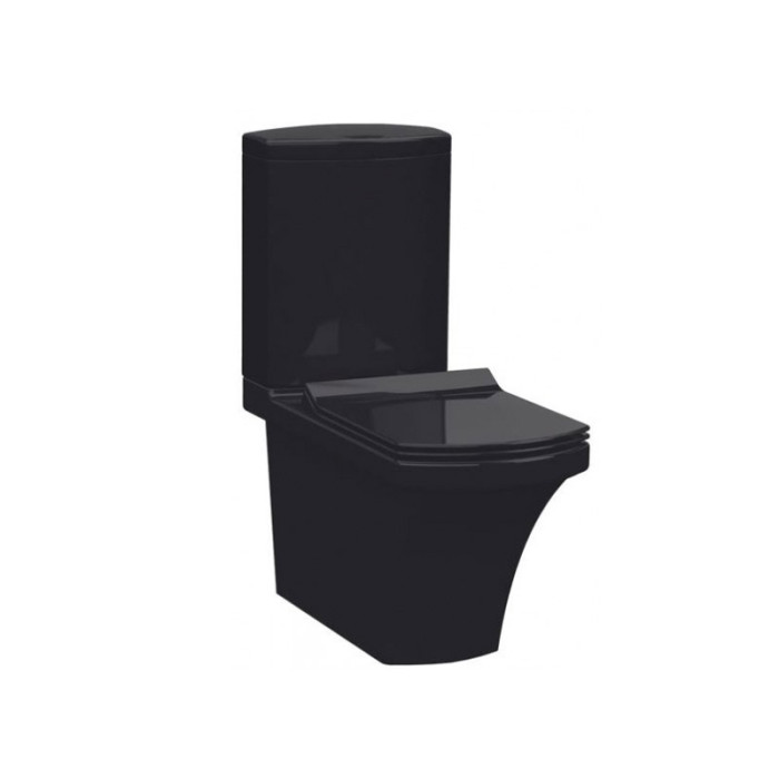 Безободковый унитаз с сиденьем IDEVIT VEGA SETK2804-0306-071-1-0000