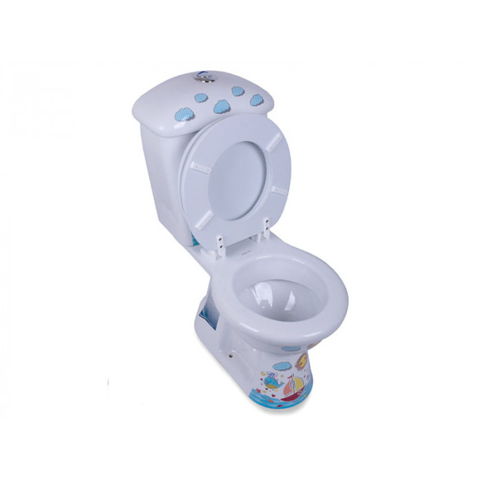 Унитаз-компакт с сиденьем Puf IDEVIT Afacan SETK0504-2106-001-0-1171