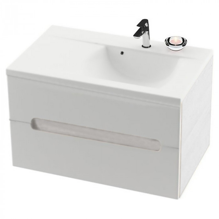 Тумба под умывальник Ravak SD 800-L Classic II Белый/Белый X000000910