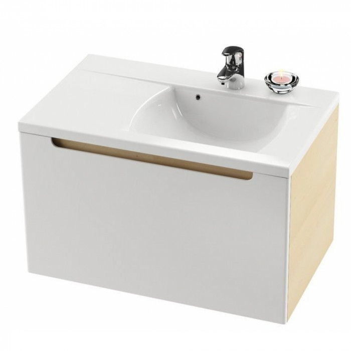 Тумба под умывальник Ravak SD Classic 800 L Береза/Белый X000000305