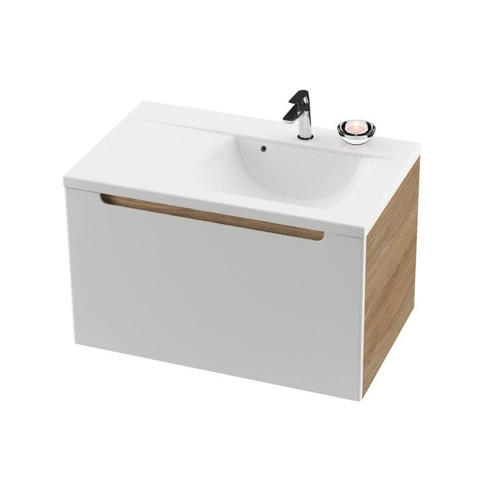 Тумба под умывальник Ravak SD Classic 800 L Капучино/Белый X000000951