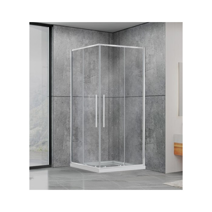 Душевая кабина Dusel DSL194 Chrome 1000x1000x1900 519410