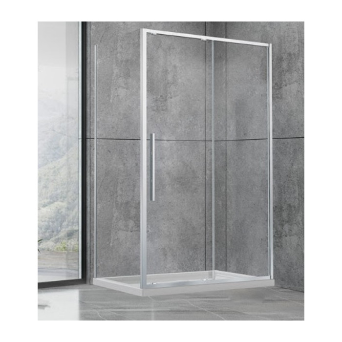 Душевая кабина Dusel DSL191+DSL195 Chrome 1200x900x1900 519119