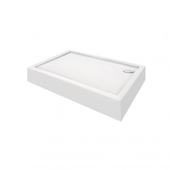 Душевой поддон Qtap Tern 301812C 100x80x12 см + сифон (SD00046990)