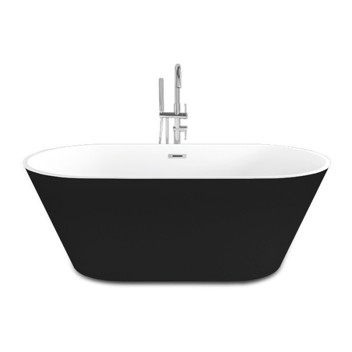 Ванна акрилова окремостояща Dusel DU103 Black 170x80