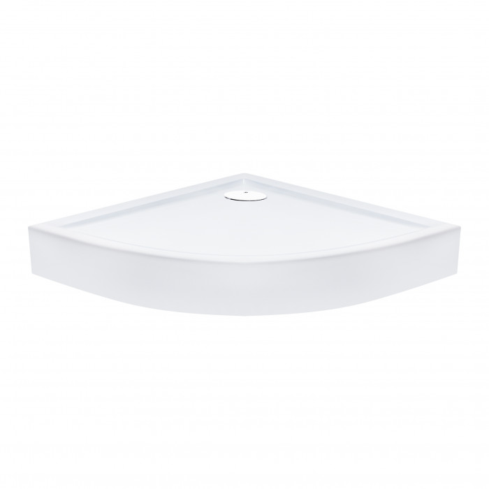 Душевой поддон Qtap Robin 309912W 90x90x12 см + сифон