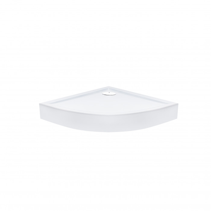 Душевой поддон Qtap Robin 308812W 80x80x12 см + сифон