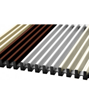Внутрипольный конвектор Carrera C2 Hydro 105 Inox 38х275 см Hi-Tech цветная