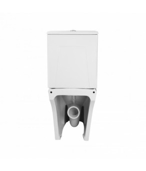 Унитаз-компакт Qtap Kalao безободковый с сиденьем Soft-close QT08221213AW