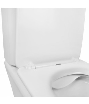Унитаз-компакт Qtap Kalao безободковый с сиденьем Soft-close QT08221213AW