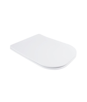 Унитаз-компакт Qtap Nando безободковый с сиденьем Soft-close QT12221222AW
