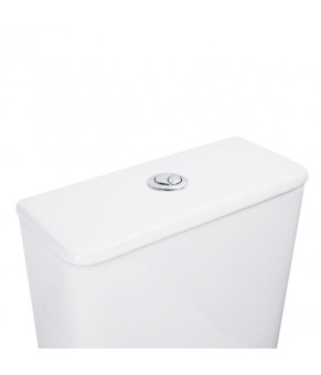 Унитаз-компакт Qtap Nando безободковый с сиденьем Soft-close QT12221222AW