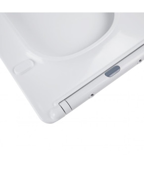 Унитаз-компакт Qtap Nando безободковый с сиденьем Soft-close QT12221222AW