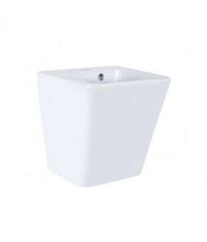 Раковина подвесная моноблок Qtap Tern 370х410х400 White с донным клапаном QT1711G808W
