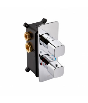 Термостатическая душевая система скрытого монтажа Qtap Votice QT65T105NGCSET