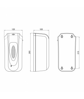 Дезинфектор Qtap Dezinfektor DZ600WP