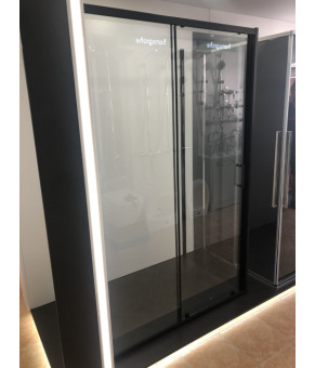 Душевая кабина Dusel EF-185BP+EF181BP Black Matt Paint 1200x800x1900 518582