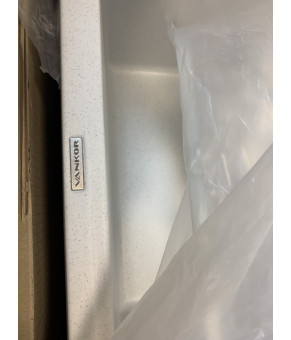 Кухонная мойка Vankor Norton NMP 04.86 White stone + сифон
