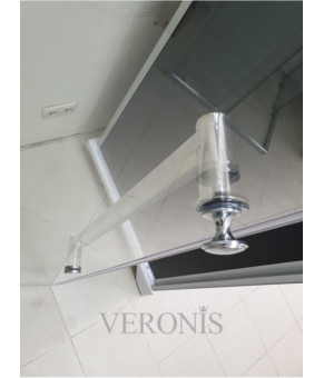 Душевая кабина Veronis KN-16-10 Хром 100х80х190 без поддона