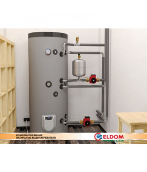 Водонагреватель Eldom Green Line 300(2) 0.89+1.15 m² FV30067S2 без тэн
