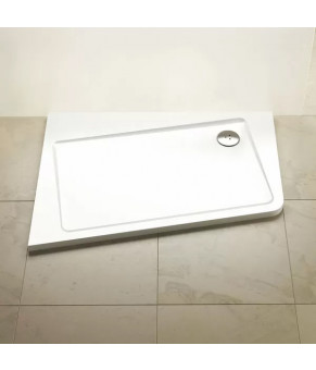 Панель для поддона Ravak ASYMETRIC PRO 120x90 SET R 10° с креплением белая XA95G70101P
