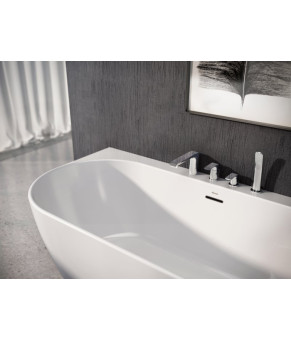 Смеситель врезной каскадный для ванн Ravak Flat FL 026.00 X070120