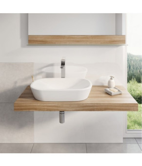 Умывальник накладной керамический Ravak Ceramic-O XJX01160001