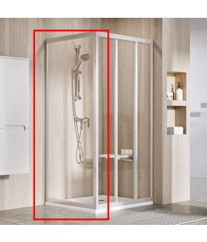 Неподвижная стенка для двери Ravak Supernova APSS-90 198 белый+Pearl 940701R211