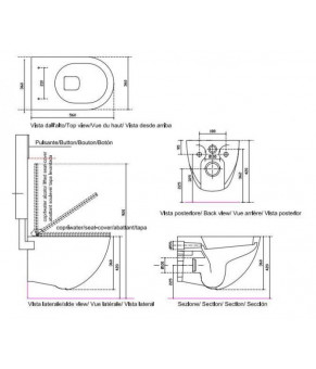 Унитаз Galassia Dream 7317