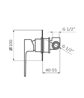 Змішувач GRB Kala 60115600