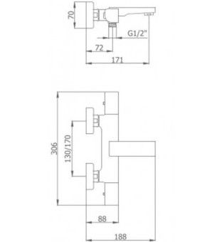 Смеситель GRB Kala 60210600