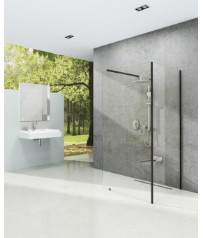 Комплект стекол Ravak ST Walk-In Corner 1200 x 900 x 2000 черный + транспарент GW1CG7300Z1
