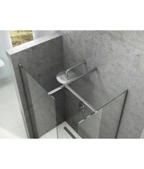 Стекло душевой стенки Ravak ST Walk-In Wall 800 x 2000 блестящий + транспарент GW9W40C00Z1
