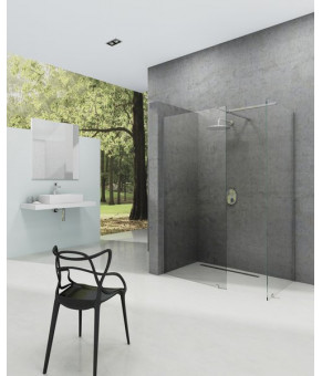 Стекло душевой стенки Ravak ST Walk-In Wall 1100 x 2000 блестящий + транспарент GW9WD0C00Z1