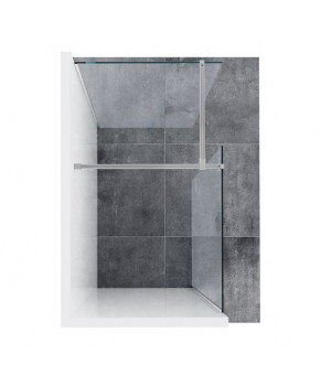 Стекло душевой стенки Ravak ST Walk-In Wall 1300 x 2000 черный + транспарент GW9WJ0300Z1
