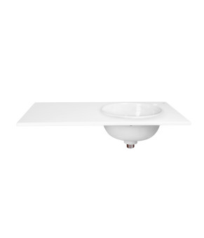 Раковина Qtap Virgo 800х460х300 White с донным клапаном QT1811FL8130ARRW