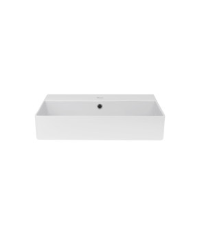 Раковина Qtap Crow 600х450х150 White с донным клапаном QT0511WL032W